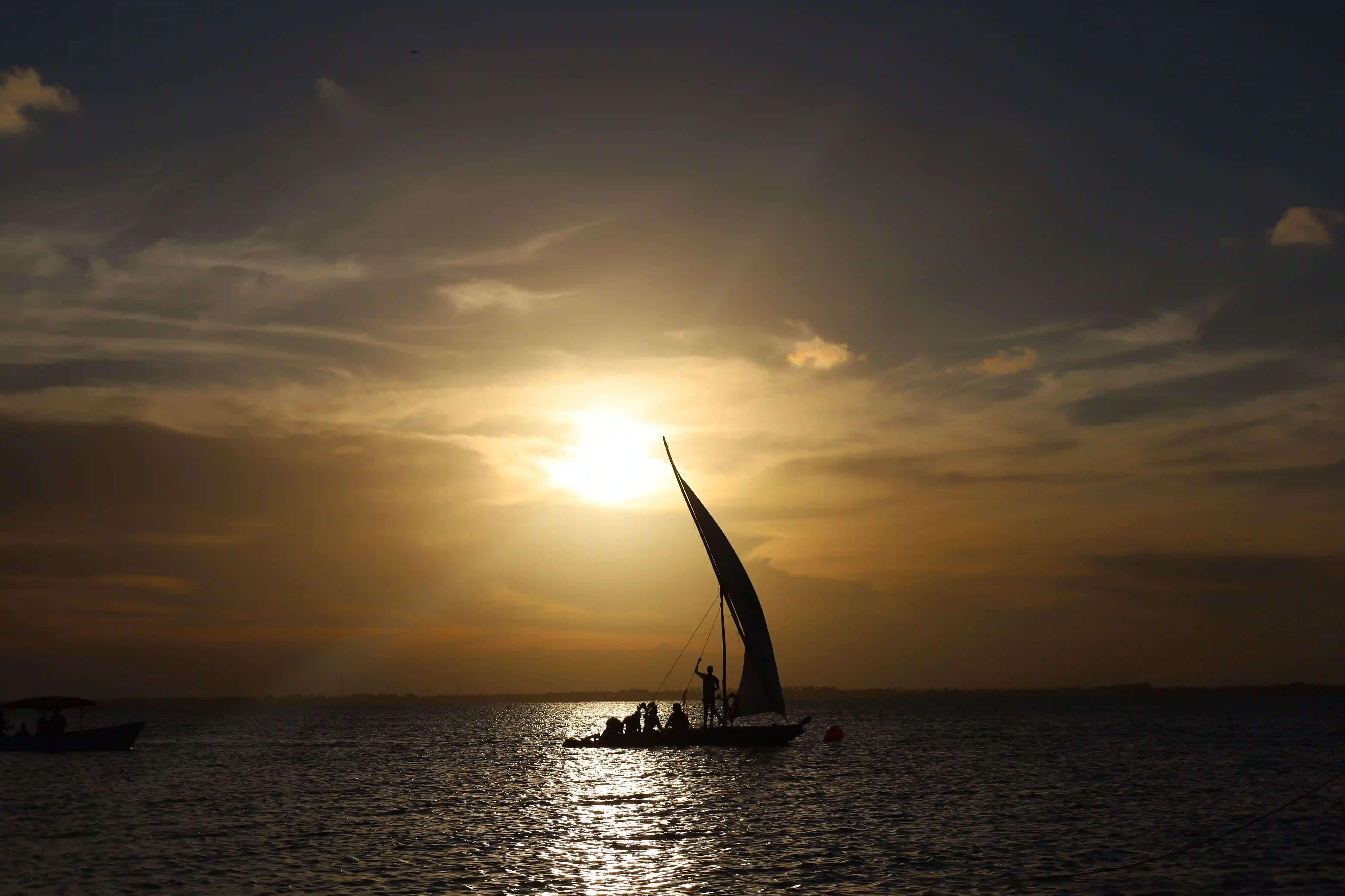 Expérience de croisière en boutre en soirée à Zanzibar